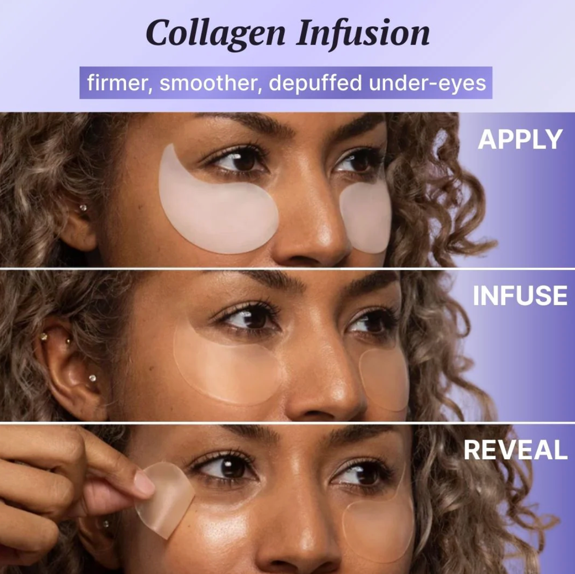 Dermora™ Collagen Infused Eye Patches